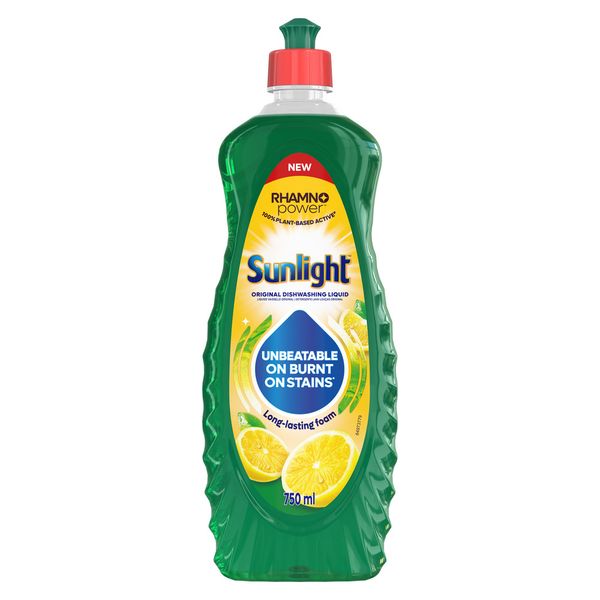 Sunlight Regular Degreasing Dishwashing Liquid Detergent 750ml