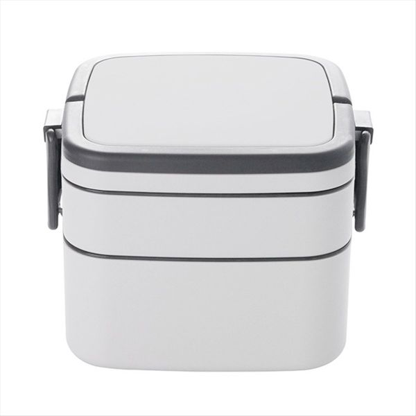 Portable Plastic Double-Layer Lunch Box Heating and Leak-Proof Multilayer