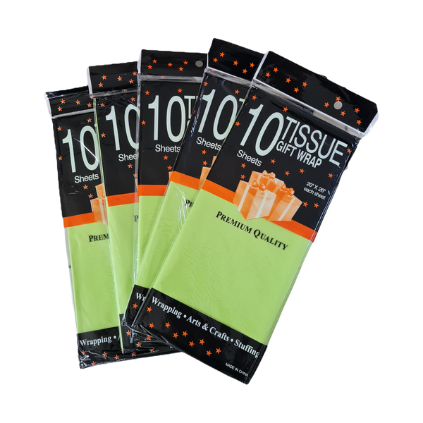 Apple Green Tissue Paper/Gift Wrap - 50 pc
