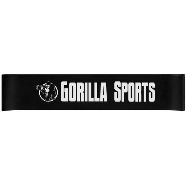 GORILLA SPORTS SA - Resistance Fitness Band - Black / White - L