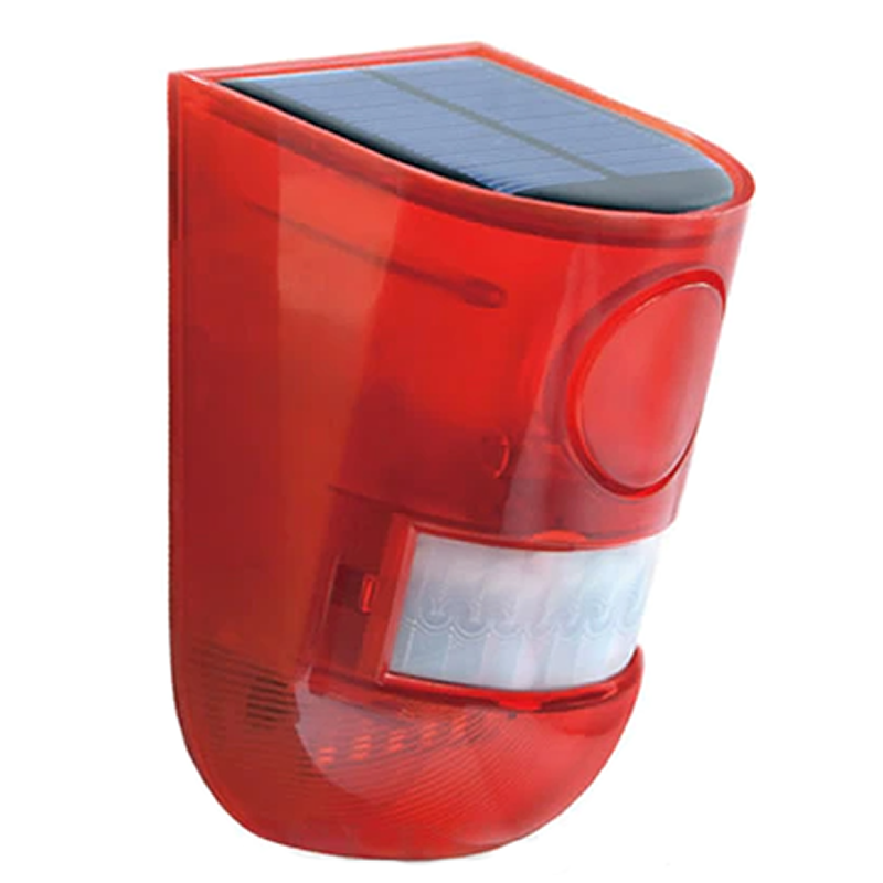 Solar Alarm Outdoor PIR Motion Sensor Lamp AT-85
