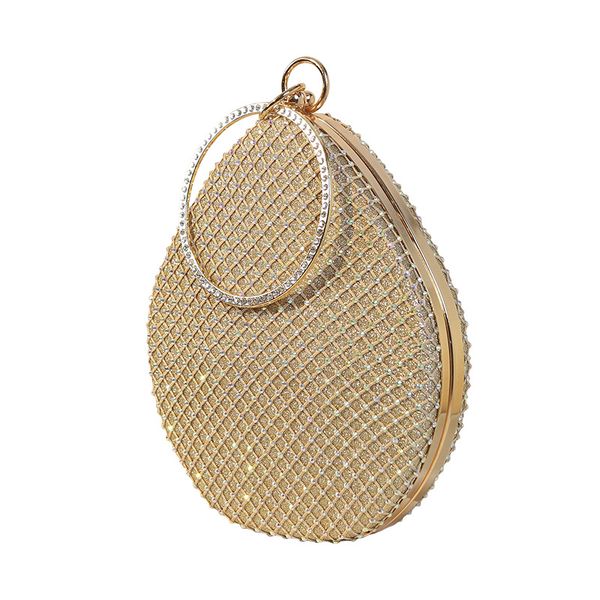 ZELTRYN Women's Diamond Studded Handbag for Fashionable Parties