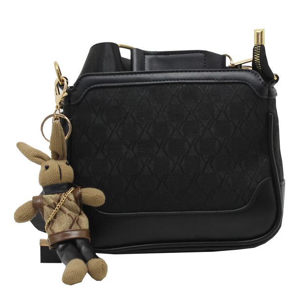 Blackcherry Tonal Cross Body