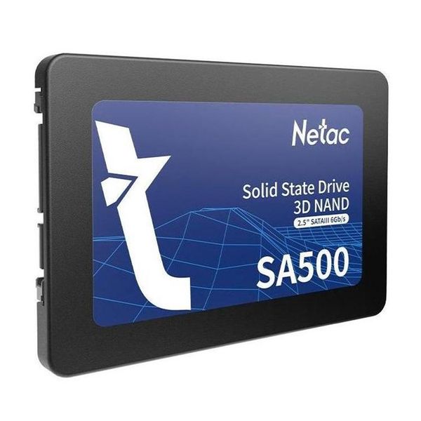 Netac SA500 480GB 2.5" SATA III SSD-High-Speed 520MB/s Read, 450MB/s Write