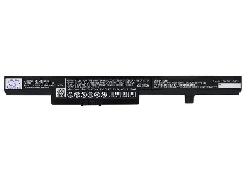 LENOVO B40;Eraser;IdeaPad ;N40 replacement battery