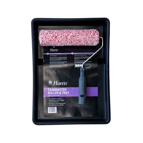 Harris - Taskmaster Paint Roller - Woven Poly-Fibre - 23cm - Bulk Pack of 3