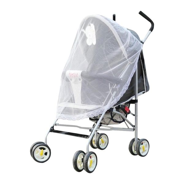 Protective Baby Stroller Universal Mosquito Net for Strollers,Cradles - M