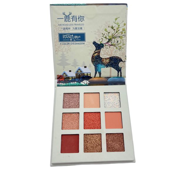 The Road Less Traveled Eyeshadow Palette 9 Colour