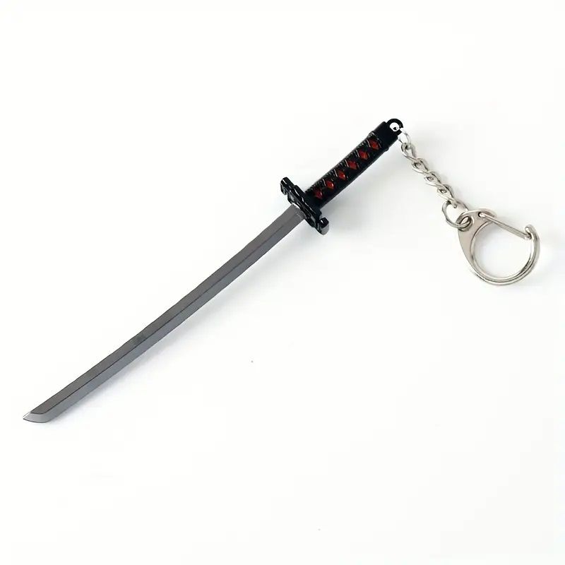 Bleach Ichigo Kurosaki Bankai Sword Metal Keychain