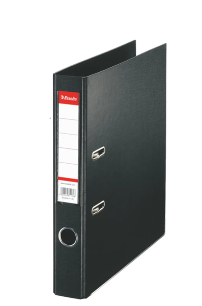 Esselte - Polypropylene Mini Leverarch File, A4, 50mm Spine - Black
