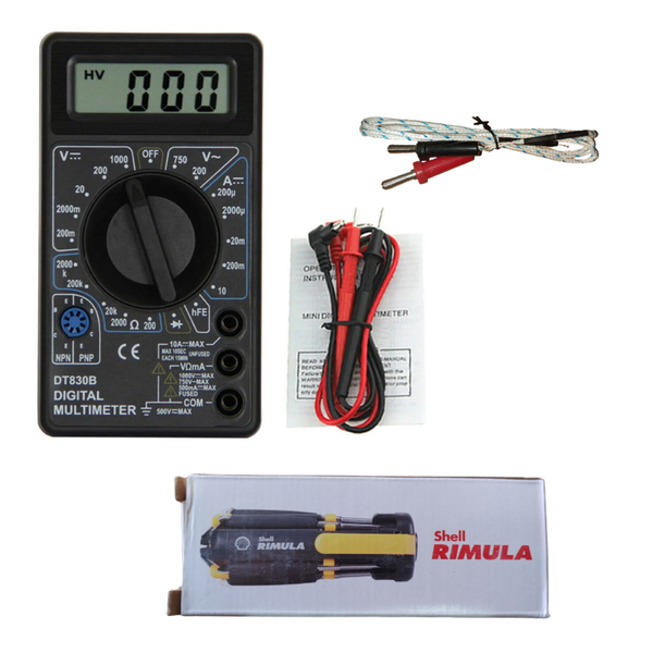 Digital Multimeter 12 x 7cm With Screwdriver Set