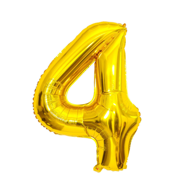 Gold Foil Balloon 32inch - No 4