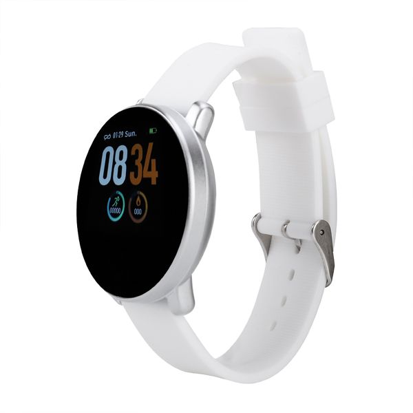 Bluetooth Bracelet: Sleep Monitor - Silver/White