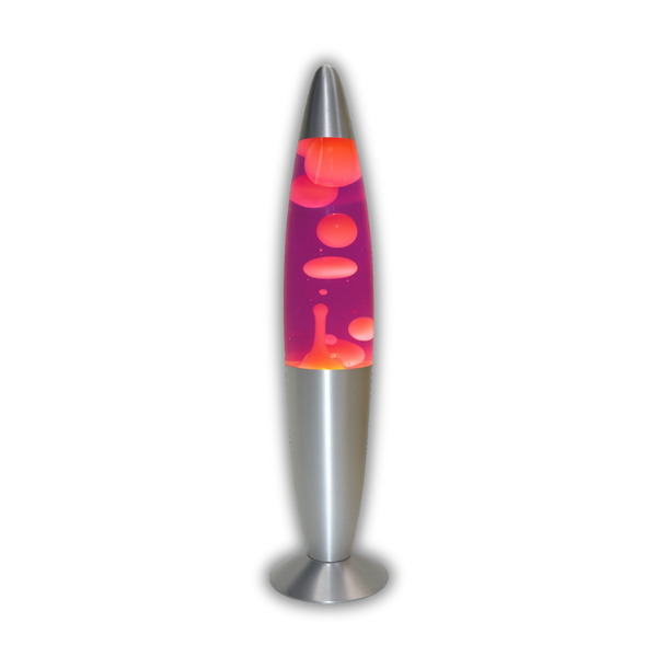 Brightstar TL108 White &amp; Pink Table/Lava Lamp