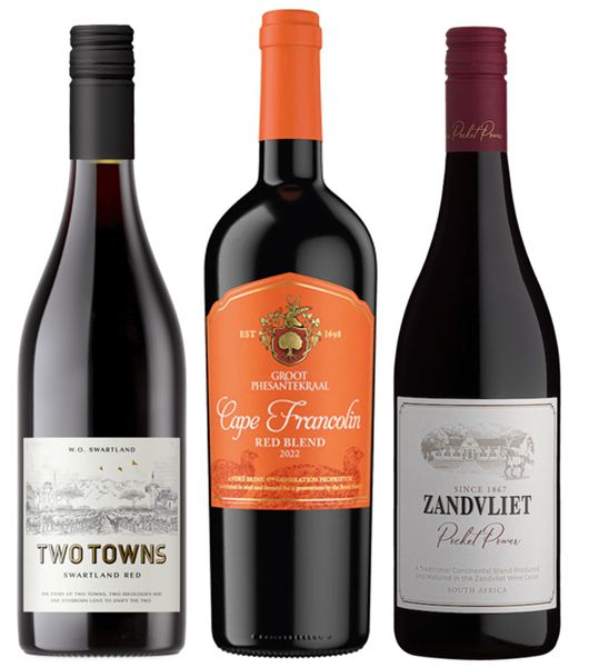 3 Bottle Mixed Case of Red Wine with a Story - 3 x 750ml