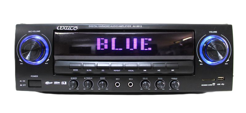 Lexuco Power Amp. 4 Channels &amp; Clean Sound(AV-9912)