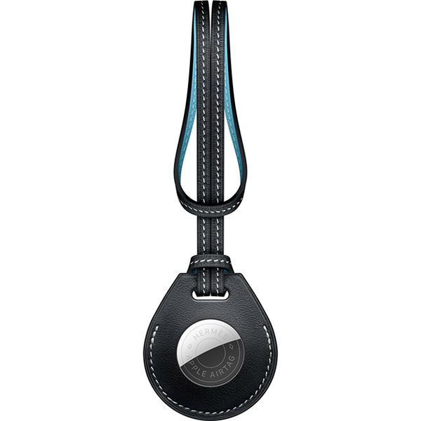 Leather Loop For Apple AirTag - Black