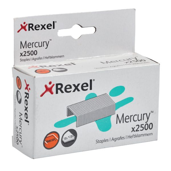 Rexel Staples Mercury Heavy Duty Staples - Box of 2500
