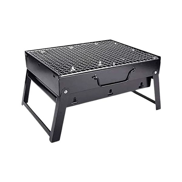 Portable And Foldable Outdoor Stainless Steel BBQ Charcoal Grill TI-33