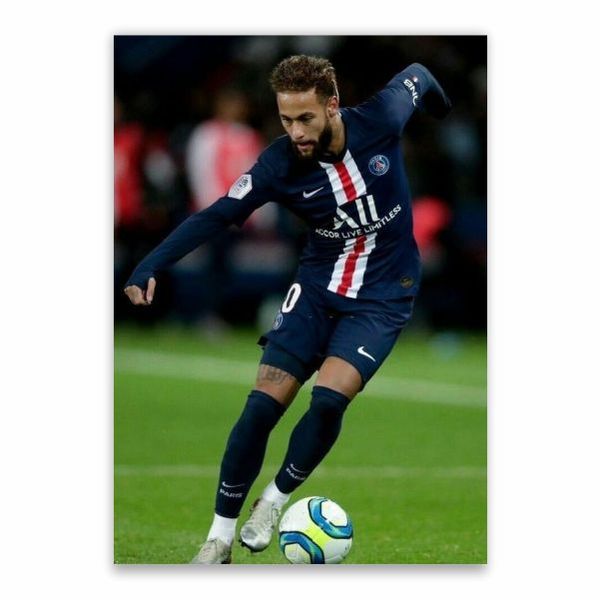 Neymar In Action Poster - A1