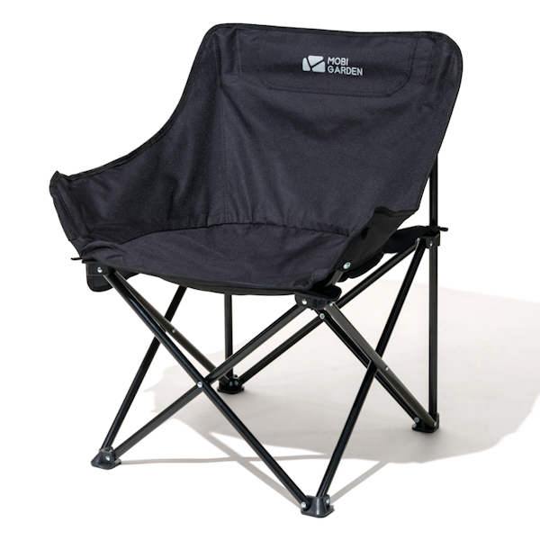 Mobi Garden Moon Chair - Compact Folding Camping Chair with Padded Seat