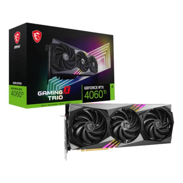 Msi Gf RTX 4060ti Gaming X Trio 8g