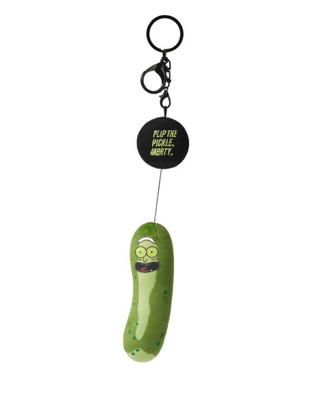 Rick and Morty Pickle Keychain