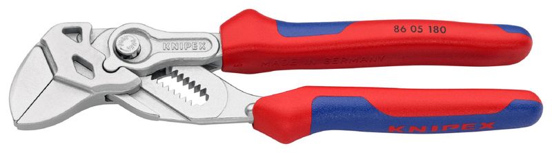 Knipex (86 05 180) 180mm Pliers Wrench with Two-colour