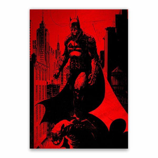 The Batman Red Poster - A1