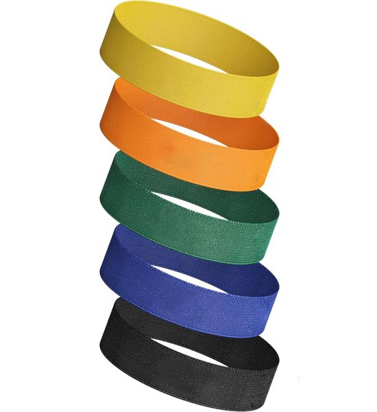 Fabric Resistance Bands Set For Legs And Glutes - 3 Levels Workout Bands