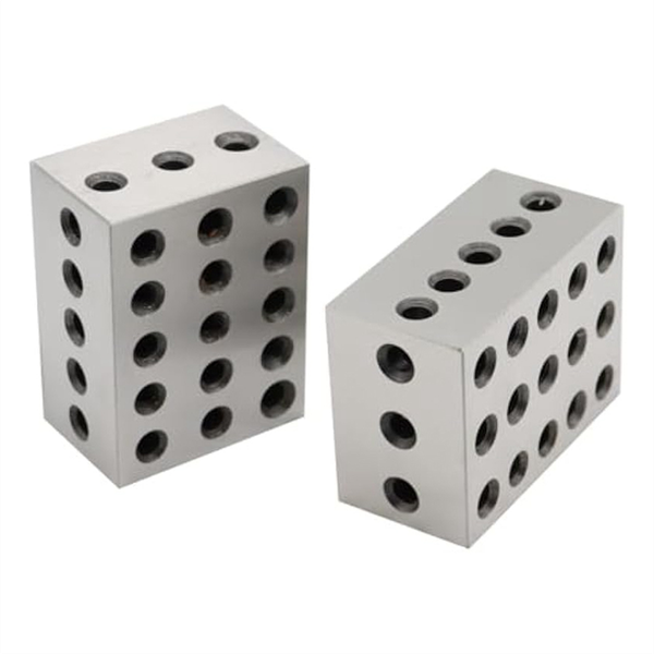 23 Holes 0 0003 Precision Ground Machinist Set Up Blocks
