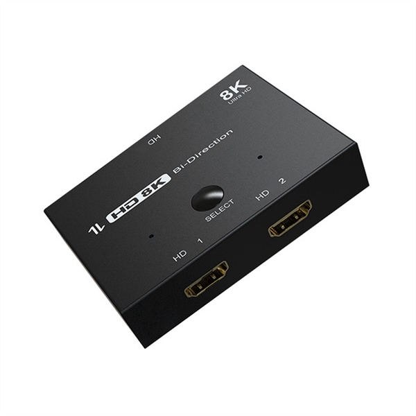 8K 2 Into 1 Out 1 Into 2 Out Hd Converter For Multi-Device Switching
