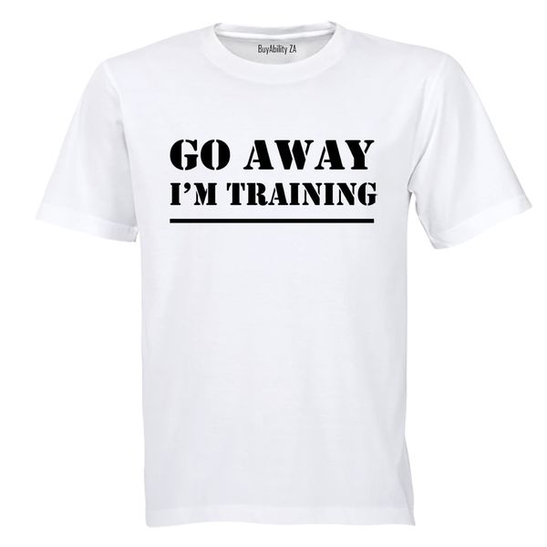 I'm Training - Mens - T-Shirt - White image