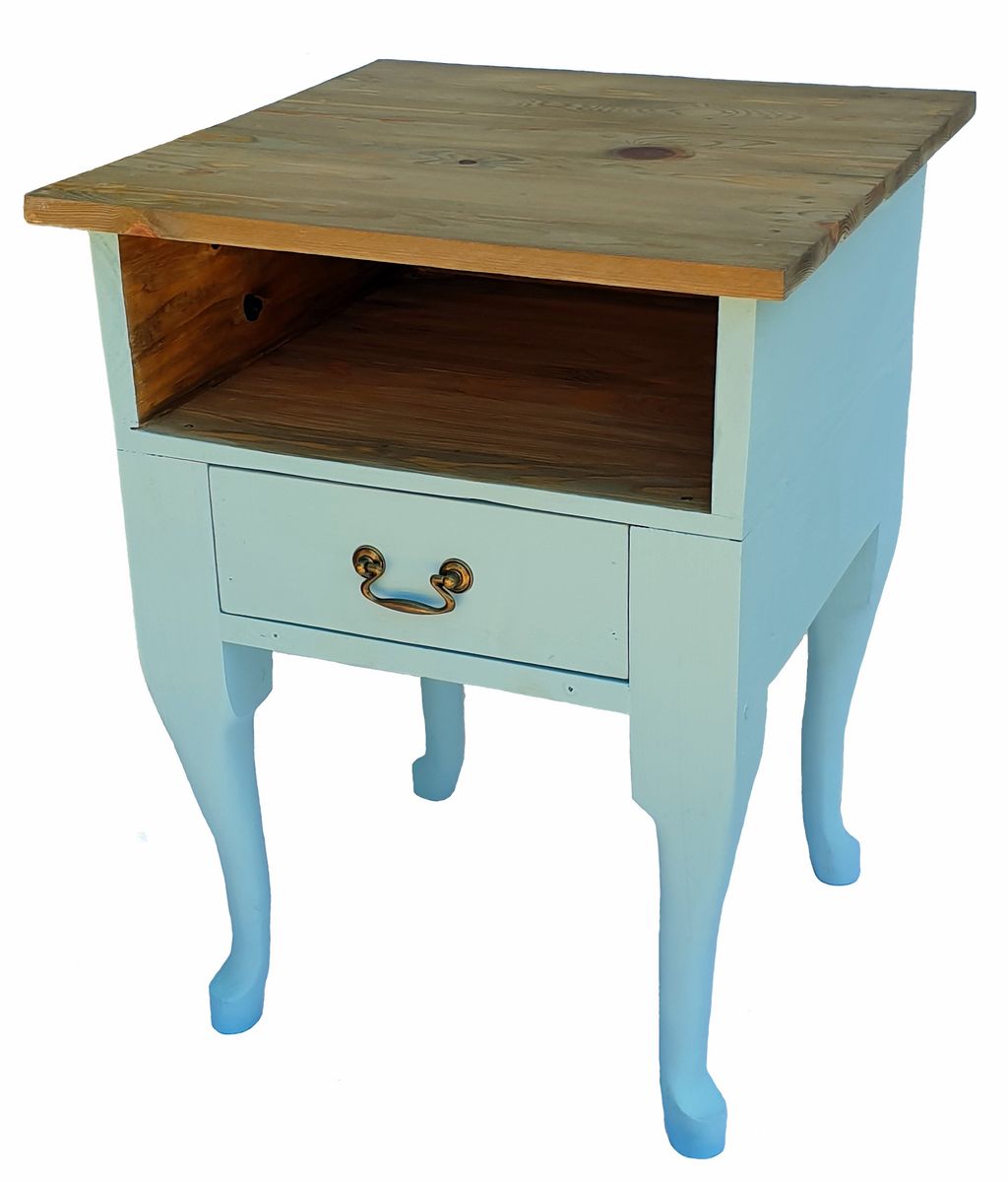 GC Amos2 Bedside/Side Table/Pedestal/Nightstand Crafted from Pallet