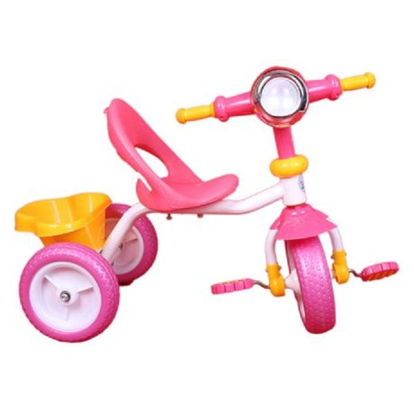 Ride-on Cruiser Tricycle with Multipurpose Basket - Blue