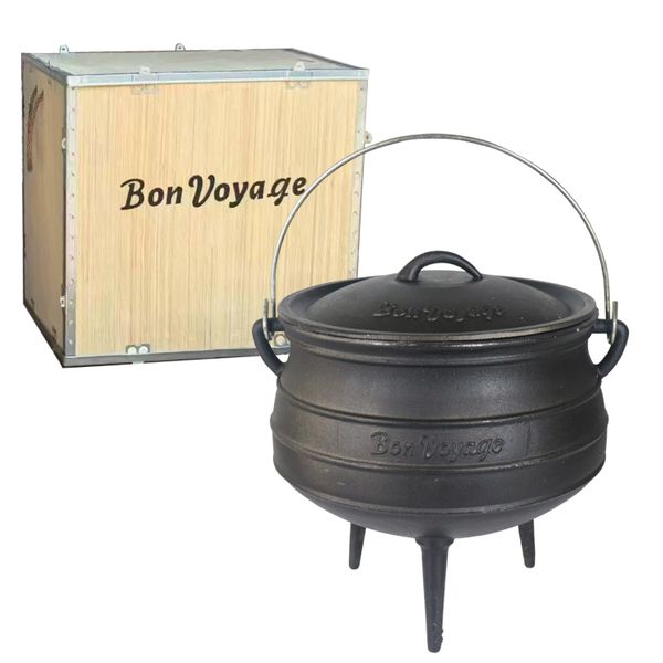 Bon Voyage No. 25 Cast Iron Potjie Pot 70 Liter