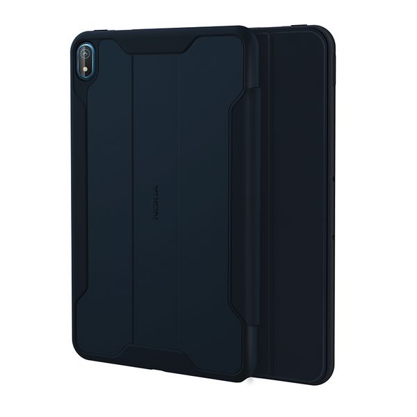 Nokia T20 Tablet Rugged Flip Cover - Dark Grey
