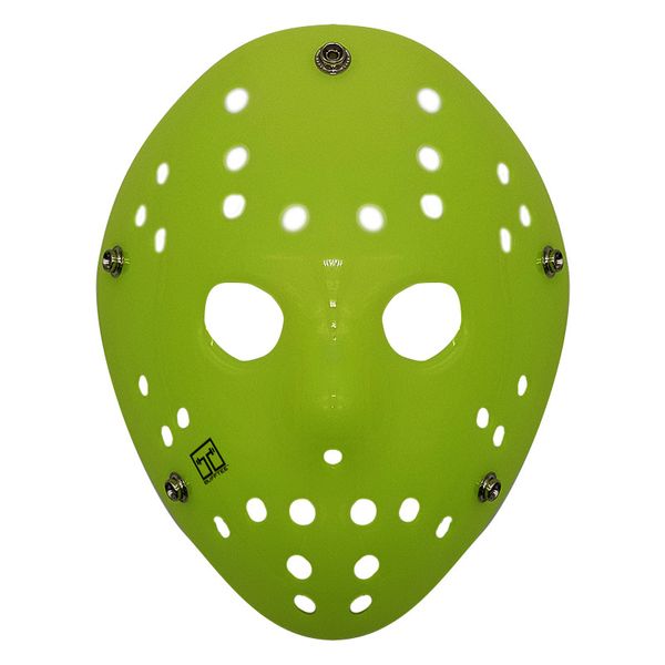 Bufftee Jason Voorhees Face Mask - Glow in The Dark Halloween Mask