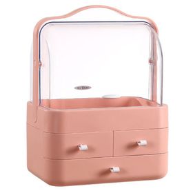 Cosmetic Organizer Storage Box With Drawers - Pink | Shop Today. Get it