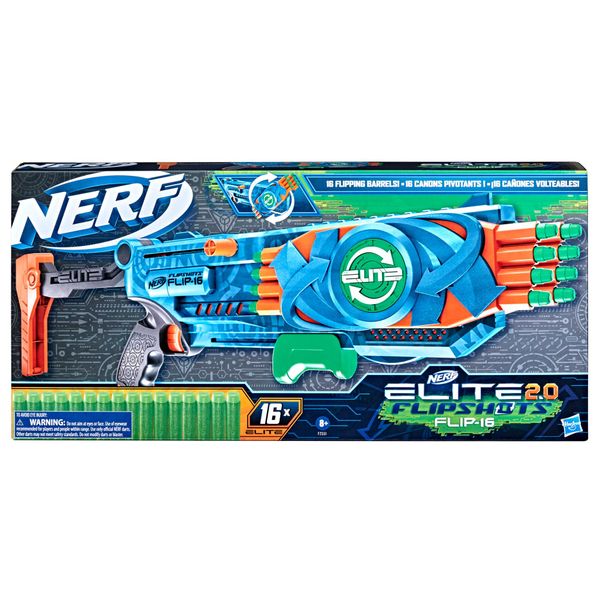 Nerf Elite 2.0 Flipshots Flip-16 Blaster 88386