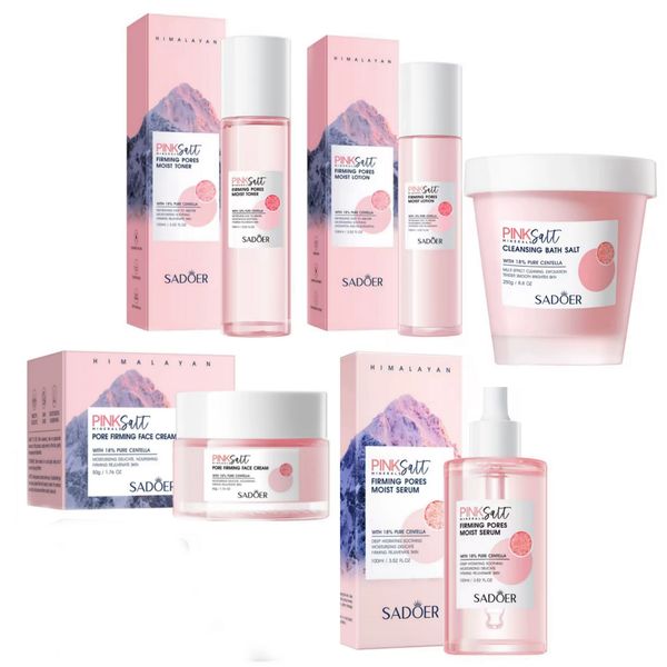 SADOER Pink Salt Pore Tightening &amp; Oil Control Set