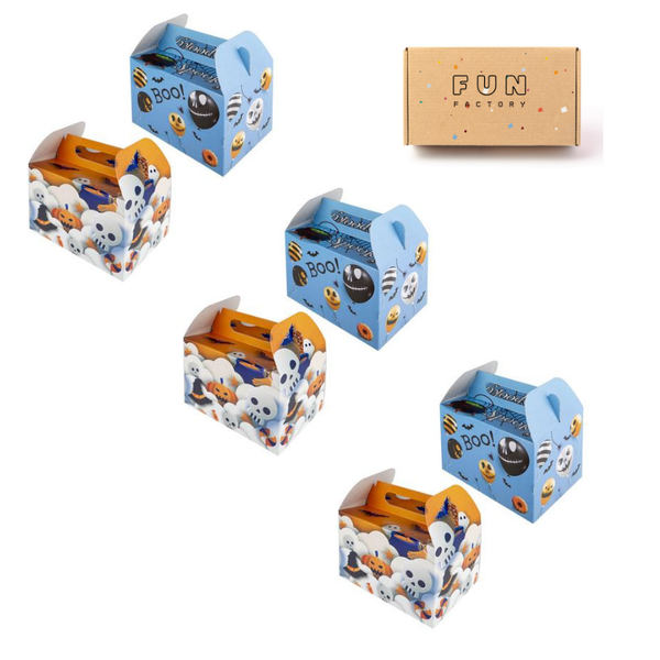 Halloween Themed Party Snack Box - Pack of 6