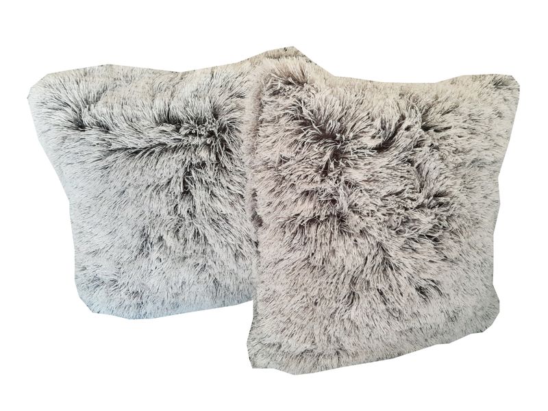 Fluffy Scatter Cushions - Set of 2 -