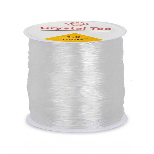 1mm Bracelet Elastic Beading String - 100 Metres