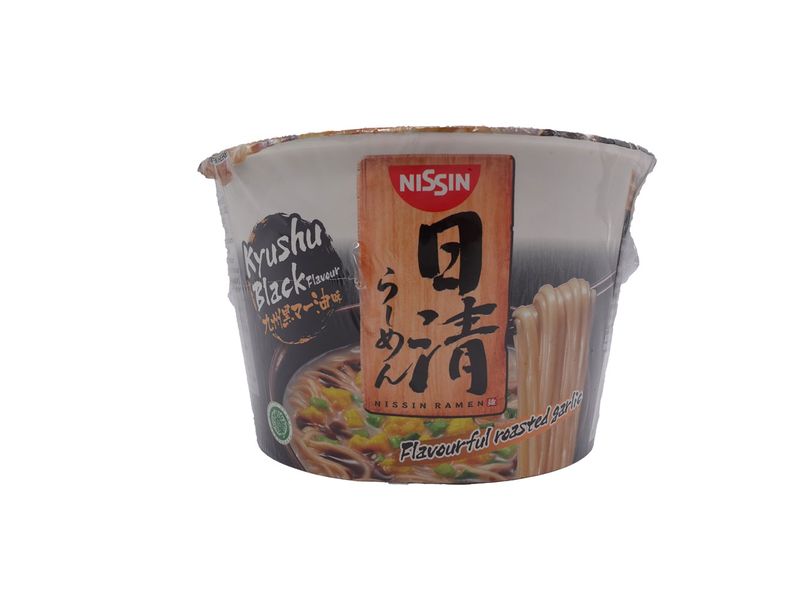 Nissin Kyushu Black Bowl 110g