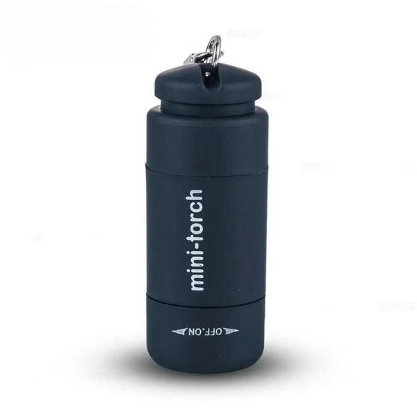 Rechargeable LED Multifunctional Strong Light Pocket Keychain Flashlight