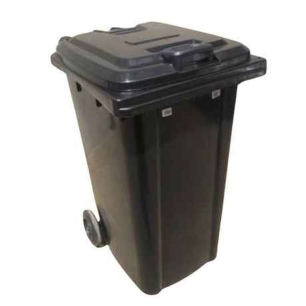 130 Litres Indoor &amp; Outdoor Waste Bin With Wheels