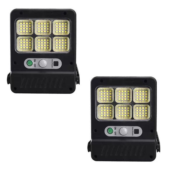 2-Piece 96LED Motion Sensor Solar Powered LED Light