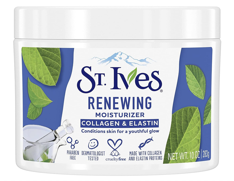 St. Ives Facial Moisturizer Renewing Skin Collagen &amp; Elastin 283g