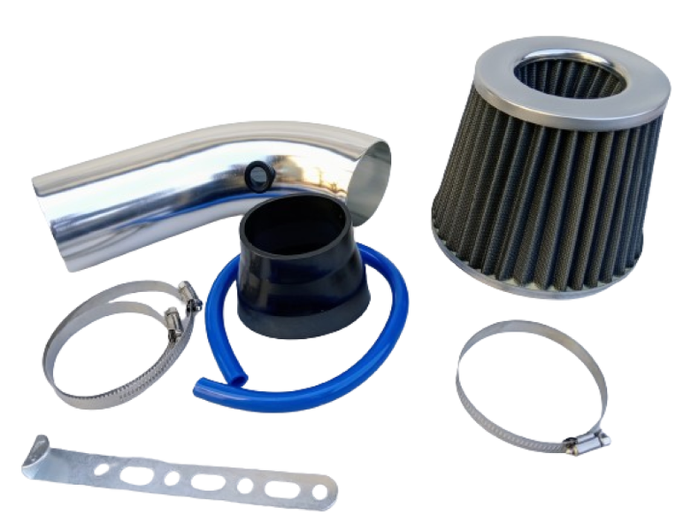 Universal Single intake Power pipe &amp; Cone Filter with Silicone boot
